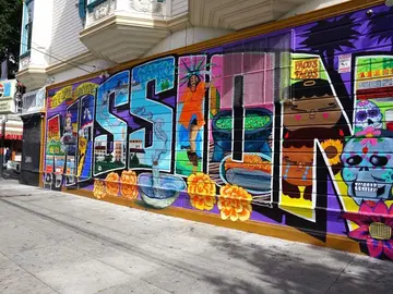 Tour di arte murale della missione di San Francisco