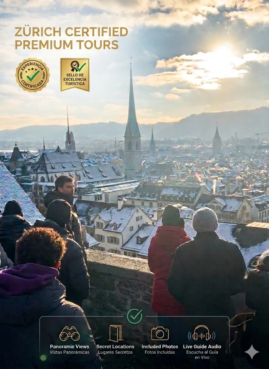 Zúrich Imprescindible: Miradores Secretos y Casco Antiguo
