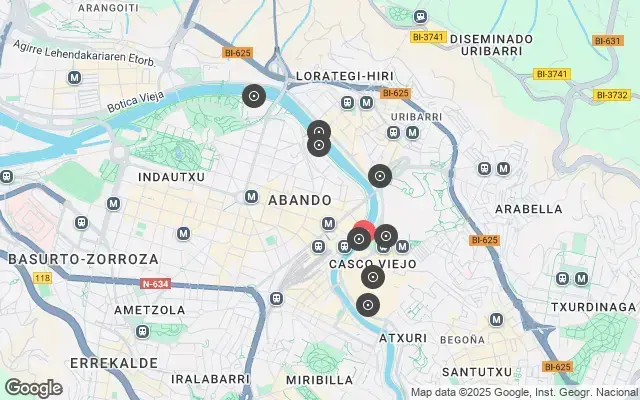 Tour map