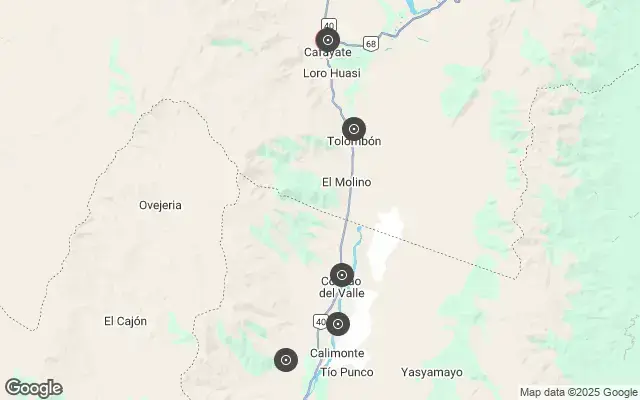 Tour map