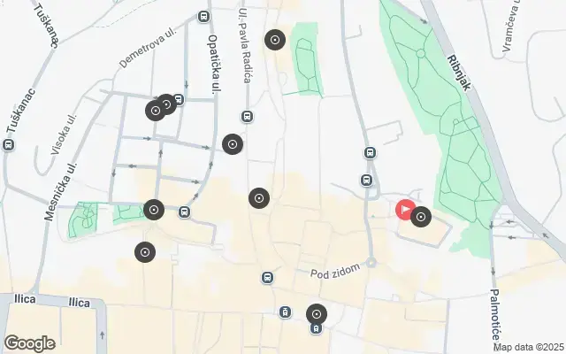 Tour map