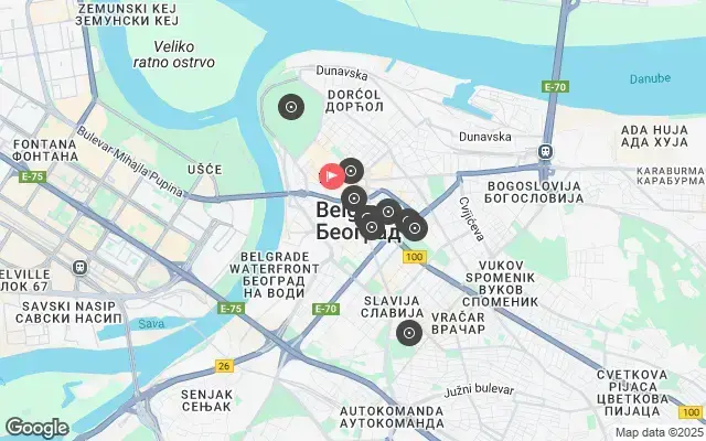 Tour map