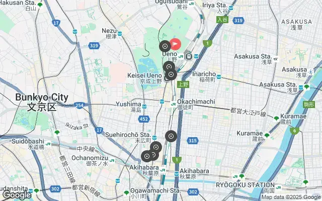 Tour map