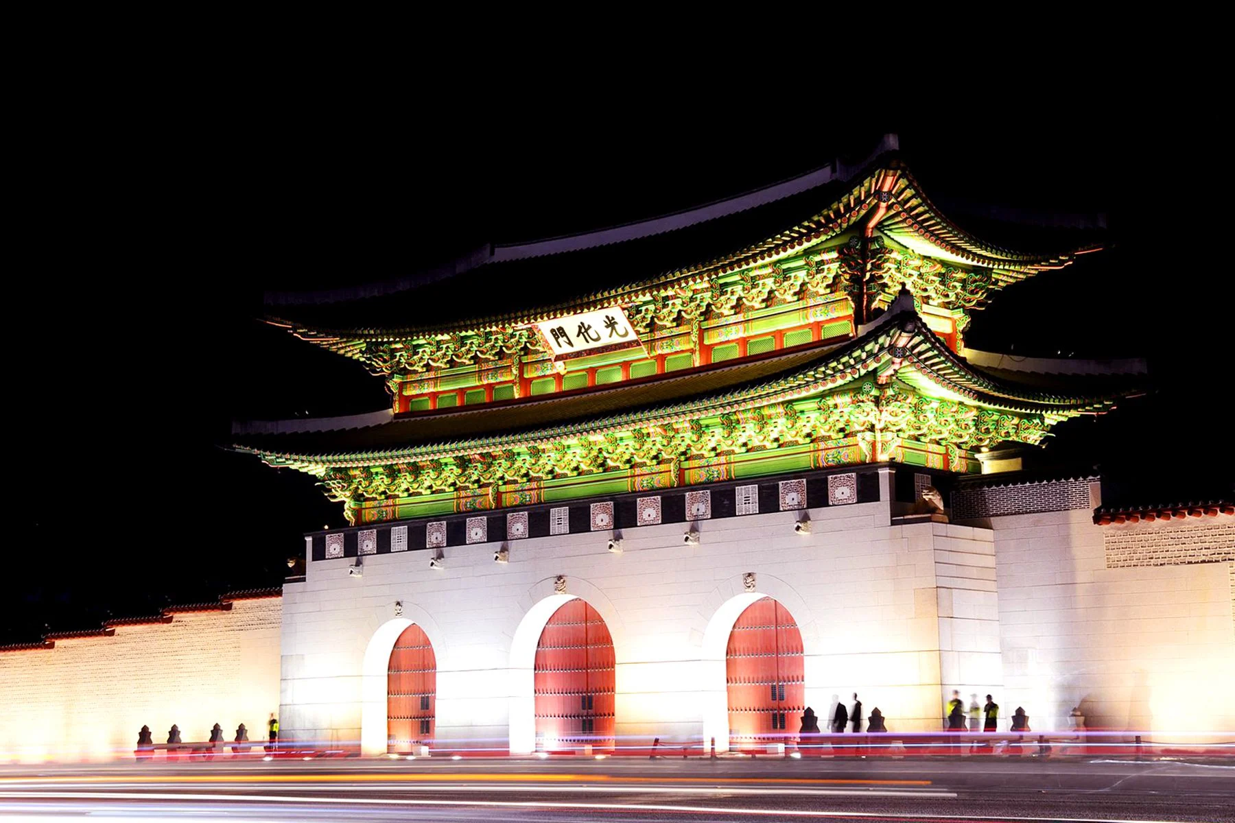 Nachtspaziergang zu den Wahrzeichen von Seoul