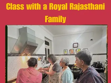 Old Royal Recipe Culinary Class with a Royal Rajasthani Family