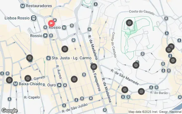 Tour map