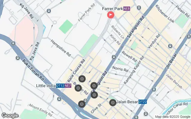 Tour map