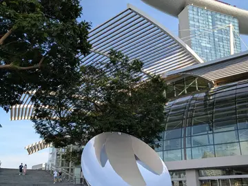 Baywalk rund um den Singapore Marina 
