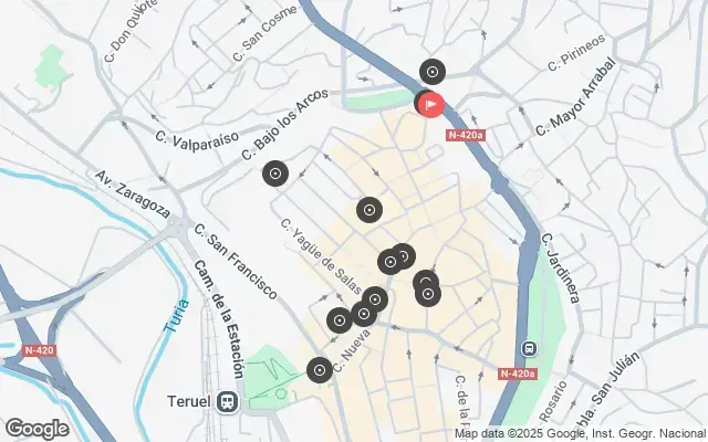 Tour map