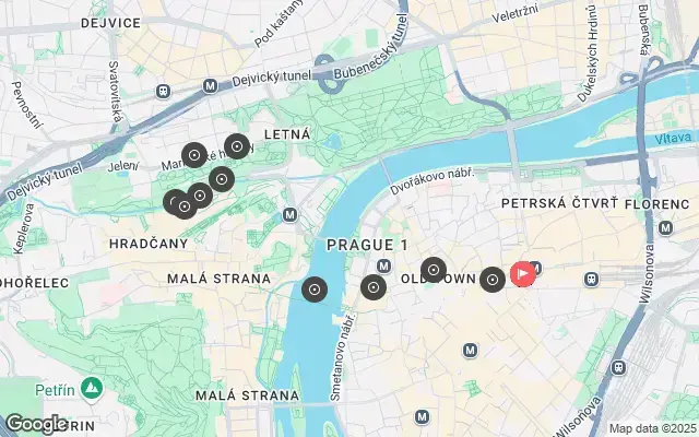 Tour map