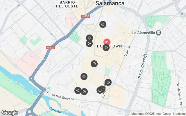 Tour map