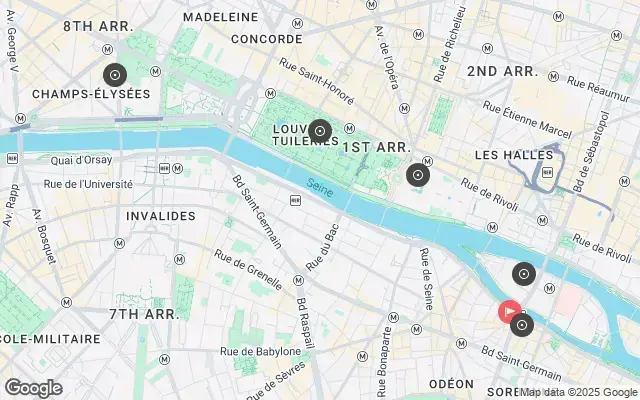 Tour map