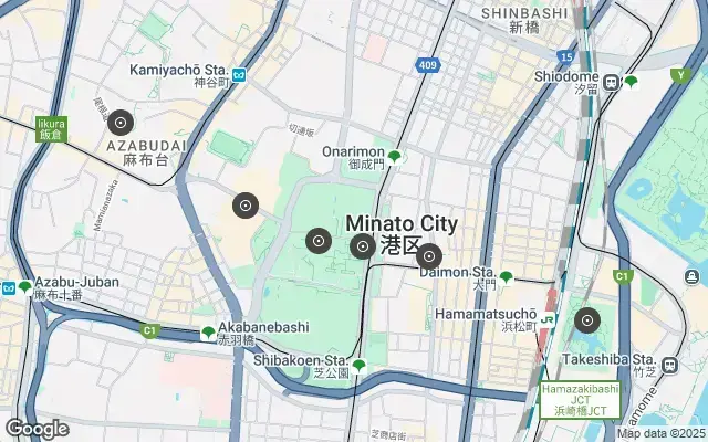 Tour map