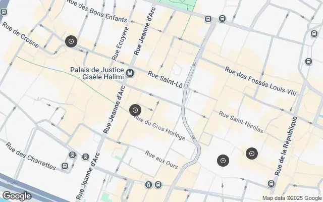 Tour map