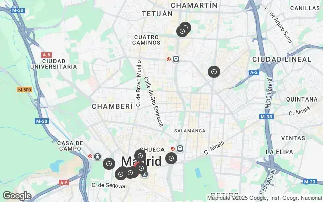 Tour map