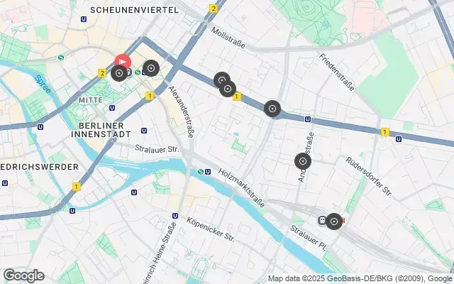 Tour map
