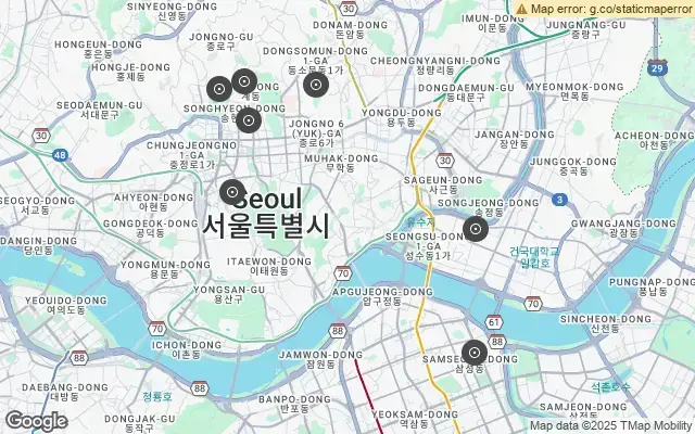 Tour map