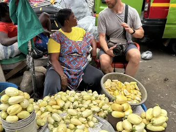 Free tour por el mercado de Makola en Accra