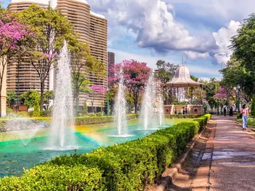 Traditionelle Getränke und Speisen aus Brasilien