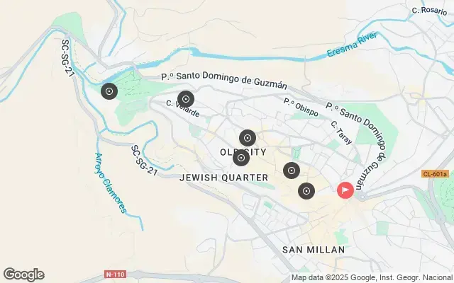Tour map