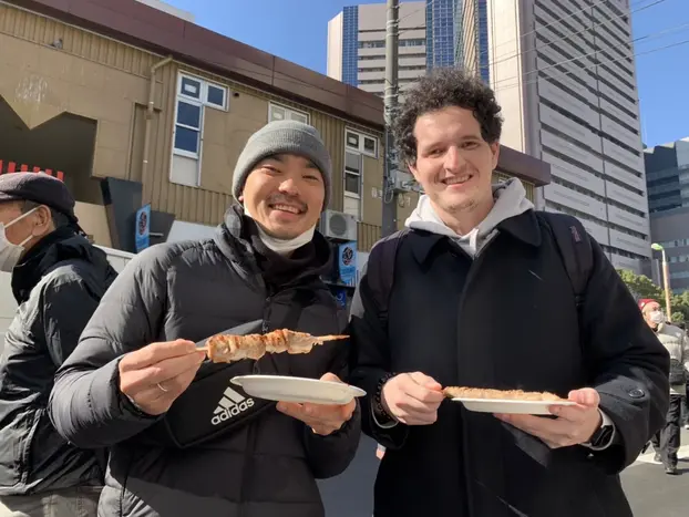 Tsukiji Market Free Walking Tour in Portuguese 