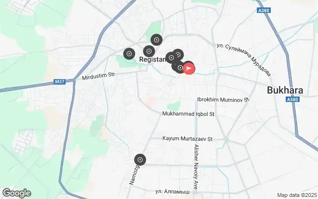 Tour map