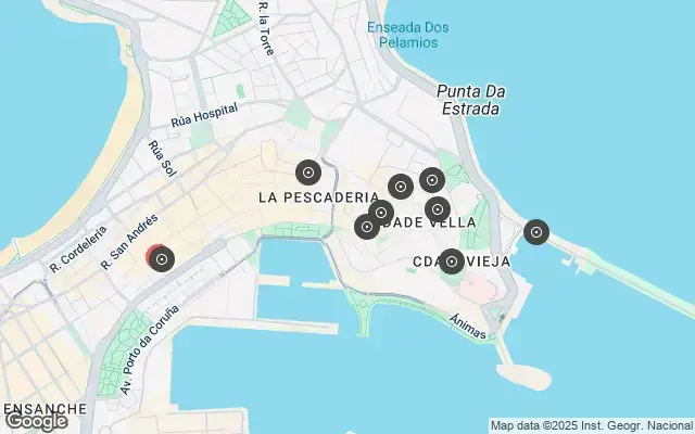 Tour map