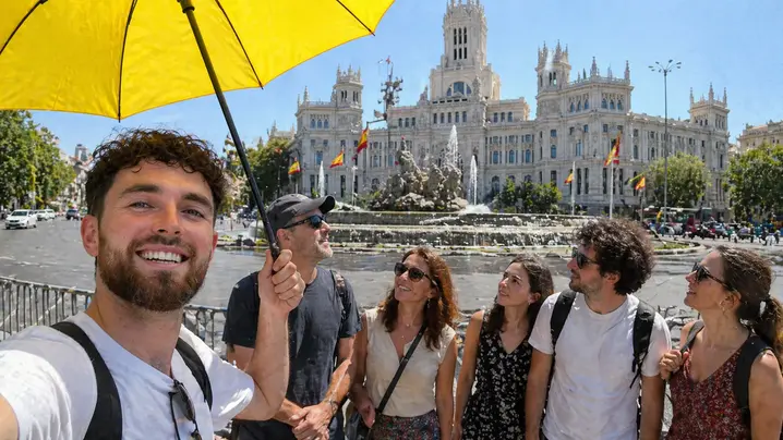 🏆🥇 Retiro Park, Cibeles, Gran Vía, Puerta de Alcalá | Bourbon Madrid and more
