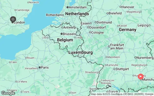 Tour map