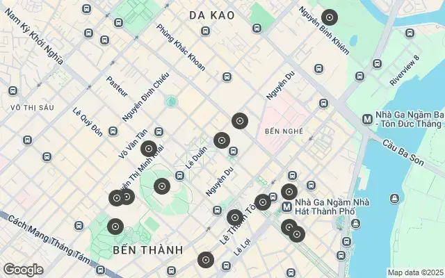 Tour map