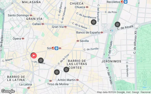 Tour map
