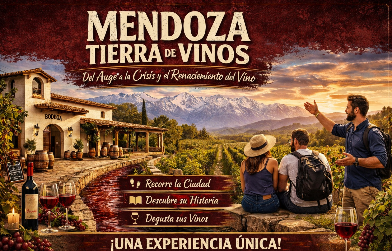 Walking Tour: Mendoza, Tierra de Vinos