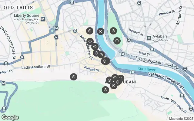 Tour map
