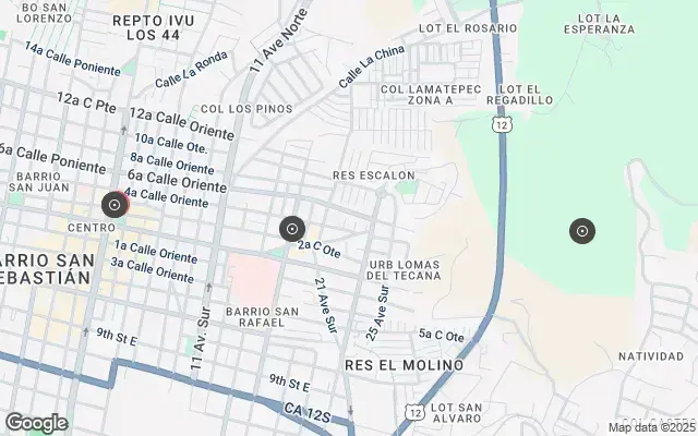 Tour map