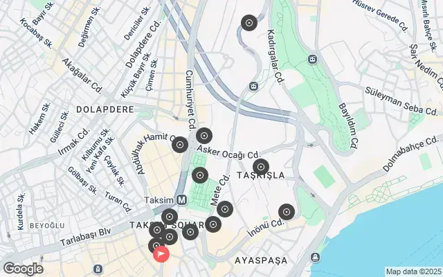 Tour map