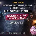 Free Tour Secretos, fantasmas, brujas y hogueras… leyendas en Madrid 👻🔥 🗝️