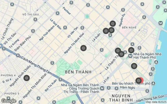 Tour map
