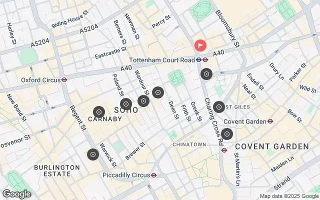 Tour map