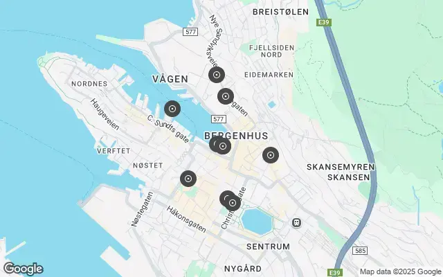 Tour map