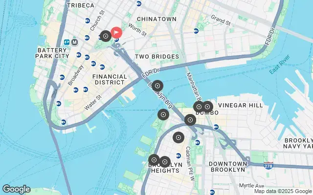 Tour map