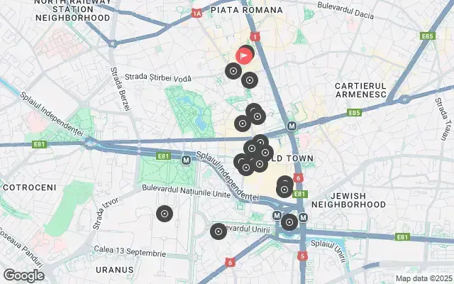 Tour map