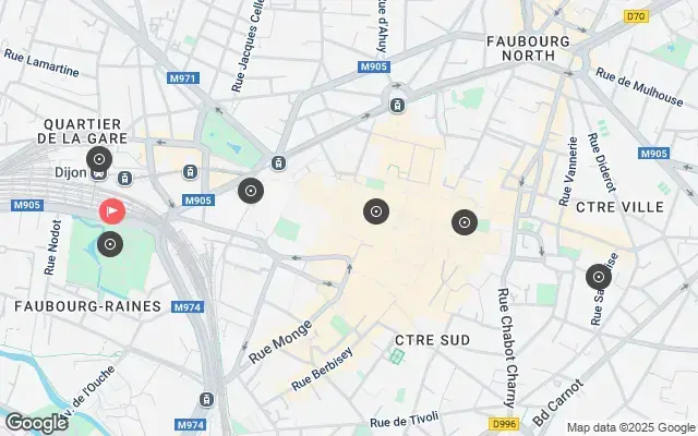 Tour map