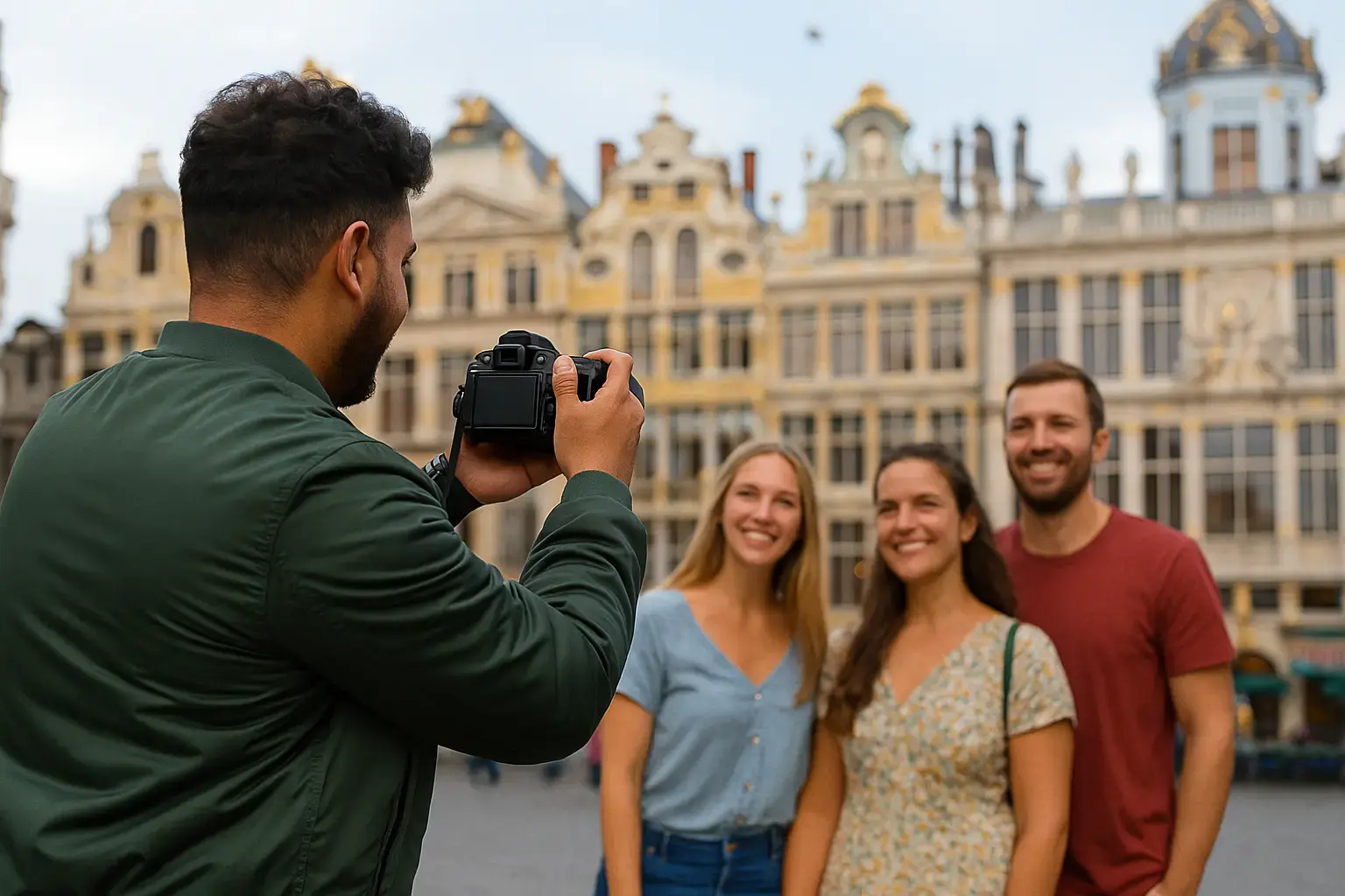 🏆🥇Free Tour of Brussels + Tourist Photo Session! (Spanish)