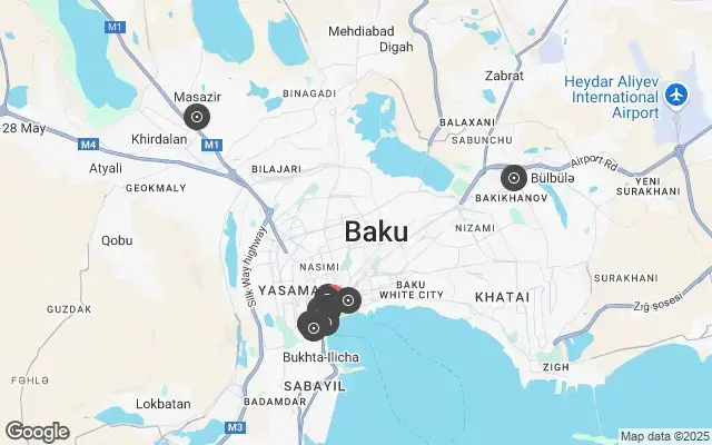 Tour map