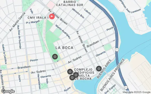 Tour map