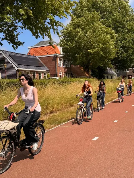 Amsterdam by BICYCLE North and East: Discover the coolest places outside the city center!