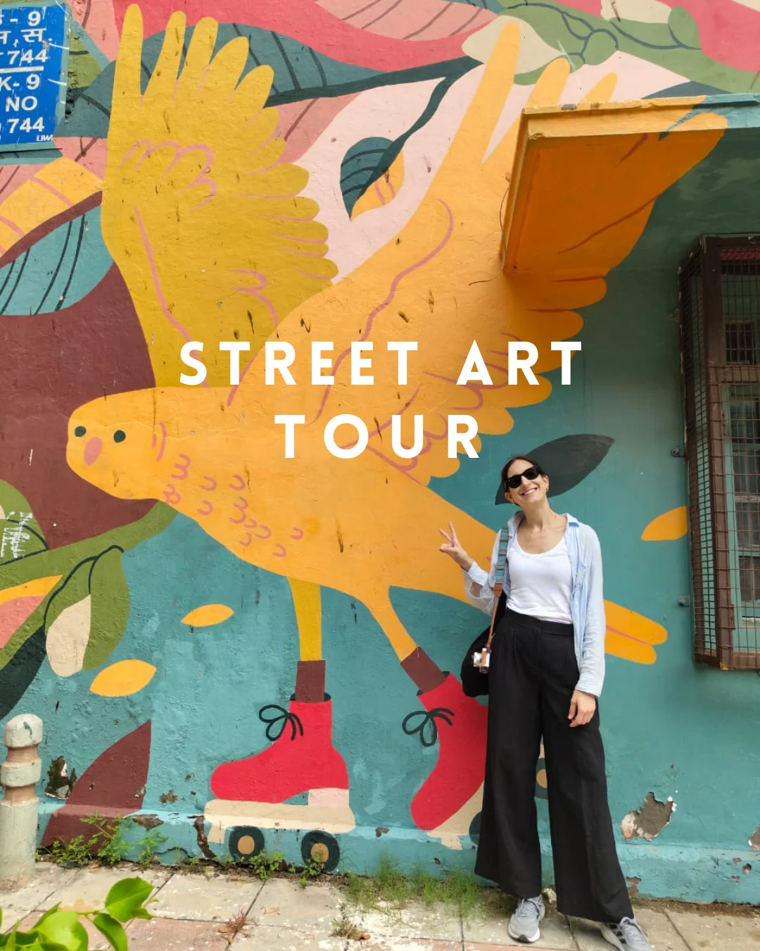 Delhi Street Art & Lodhi Garden Walking Tour 