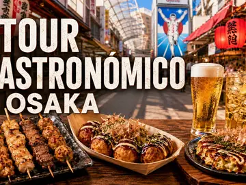 Free tour gastronómico Osaka centro