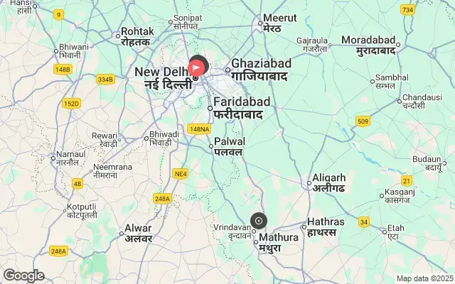 Tour map