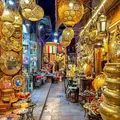 🏆Islamic Cairo Bazaar: Middle Ages Stories, Enormous Buildings and Chaotic Market
